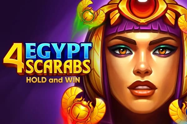 4 Egypt Scarabs