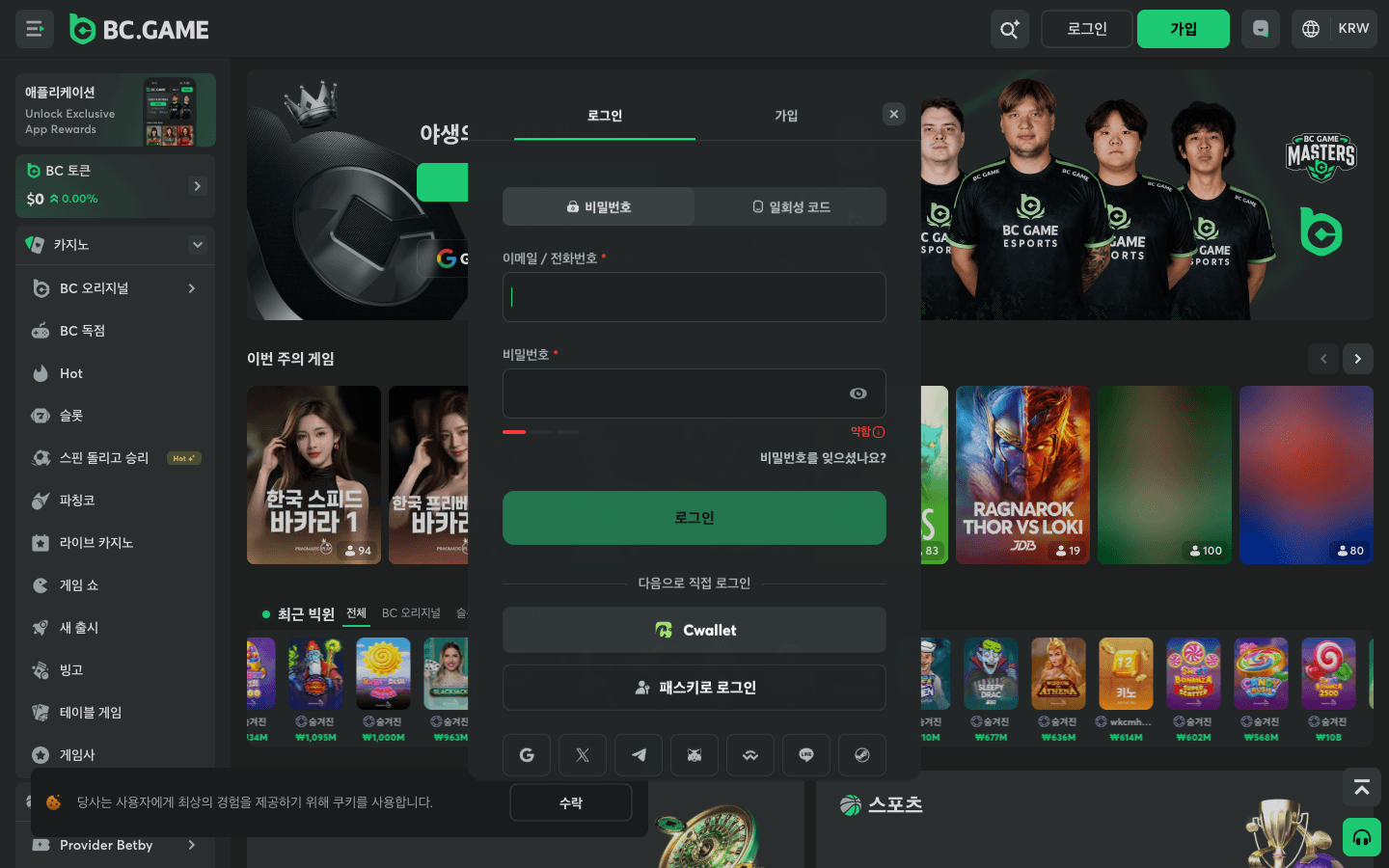 BC.Game partner snapshot